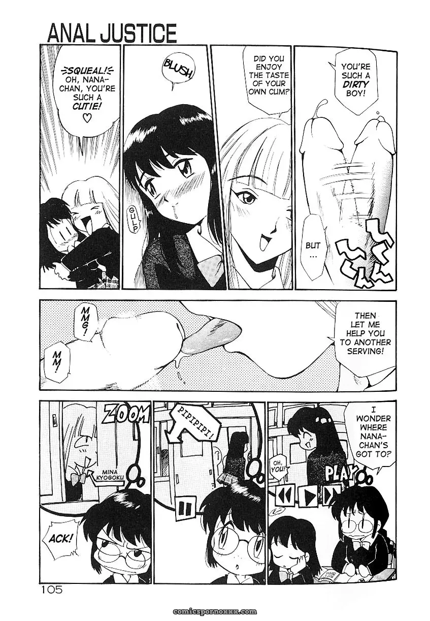 Anal Justice Kamirenjaku Sanpei - Page 109
