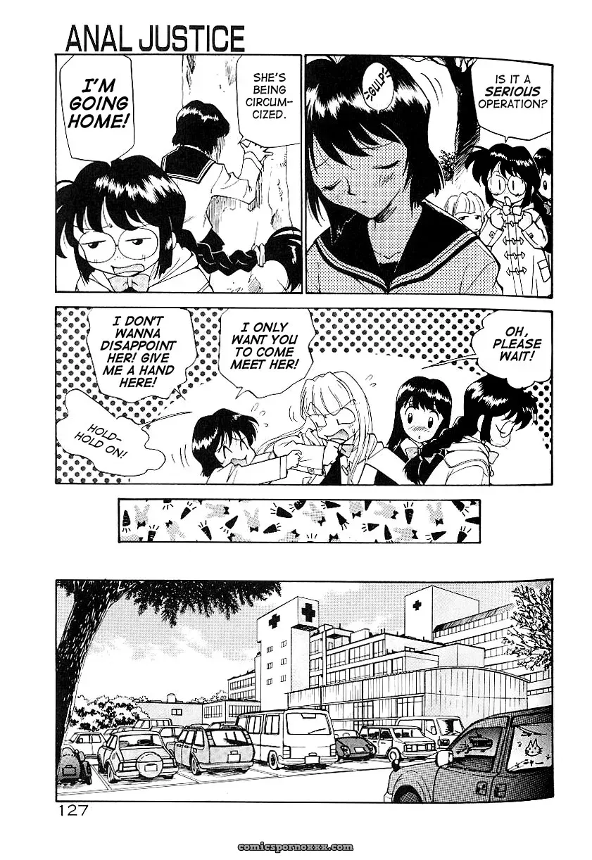 Anal Justice Kamirenjaku Sanpei - Page 131