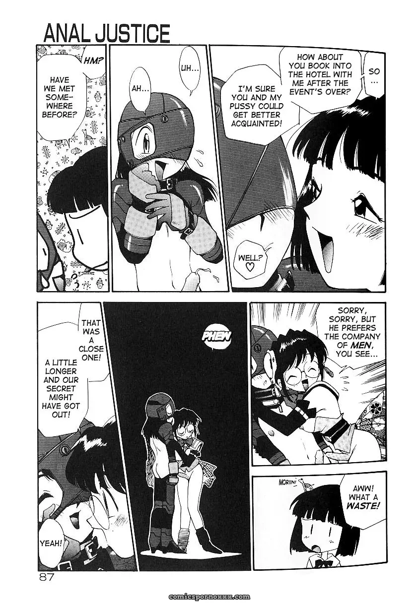Anal Justice Kamirenjaku Sanpei - Page 91
