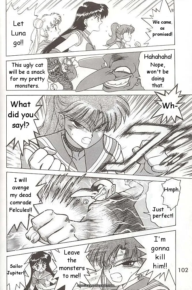 Black Dog Kuroinu Juu: Love Deluxe – Bishoujo Senshi Sailor Moon - Page 101