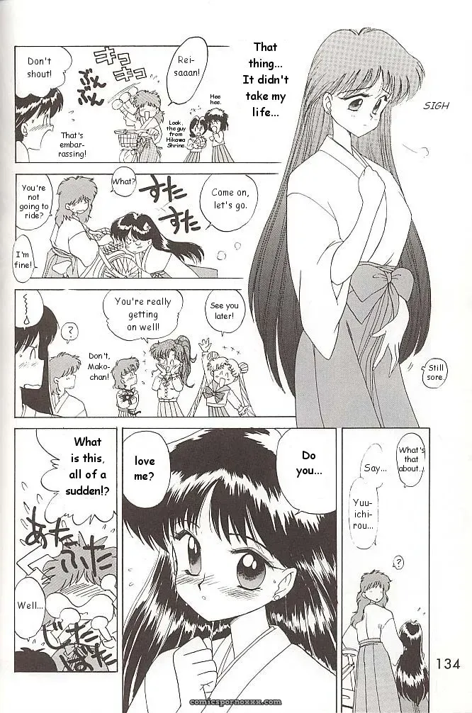 Black Dog Kuroinu Juu: Love Deluxe – Bishoujo Senshi Sailor Moon - Page 133