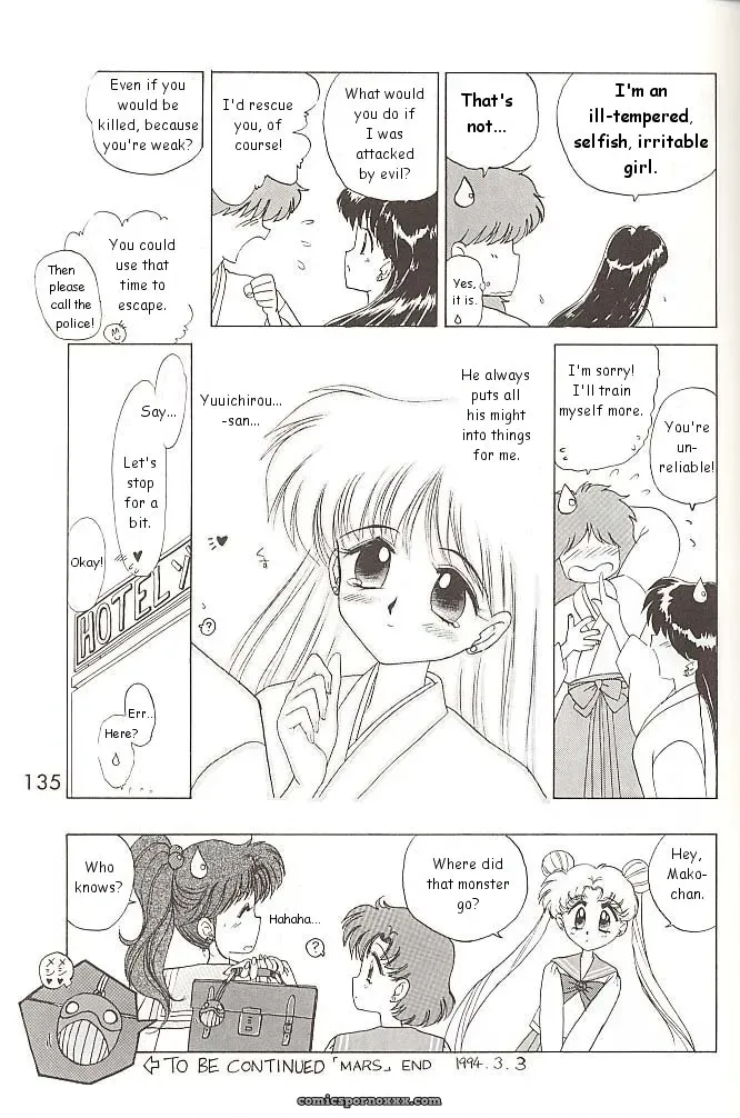 Black Dog Kuroinu Juu: Love Deluxe – Bishoujo Senshi Sailor Moon - Page 134