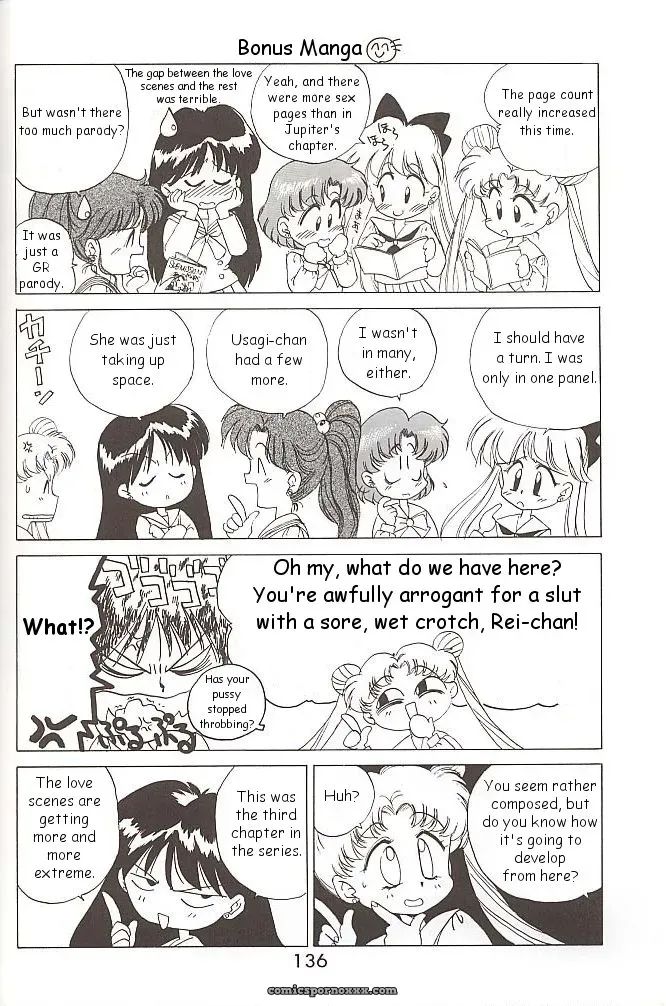 Black Dog Kuroinu Juu: Love Deluxe – Bishoujo Senshi Sailor Moon - Page 135