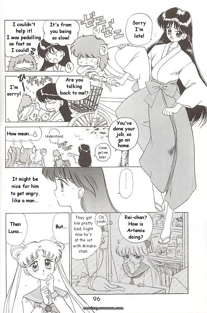 Black Dog Kuroinu Juu: Love Deluxe – Bishoujo Senshi Sailor Moon - Page 95