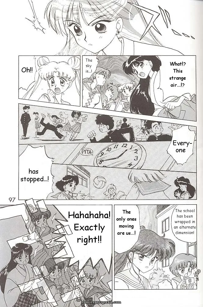 Black Dog Kuroinu Juu: Love Deluxe – Bishoujo Senshi Sailor Moon - Page 96