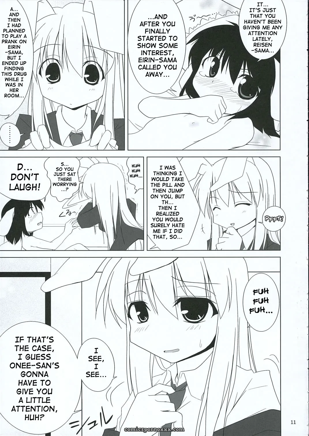 (Reitaisai 3) [TOYBOX (Jacky, Kurikara)] INABA BOX 3 (Touhou Project) [English] {SaHa} - Page 10