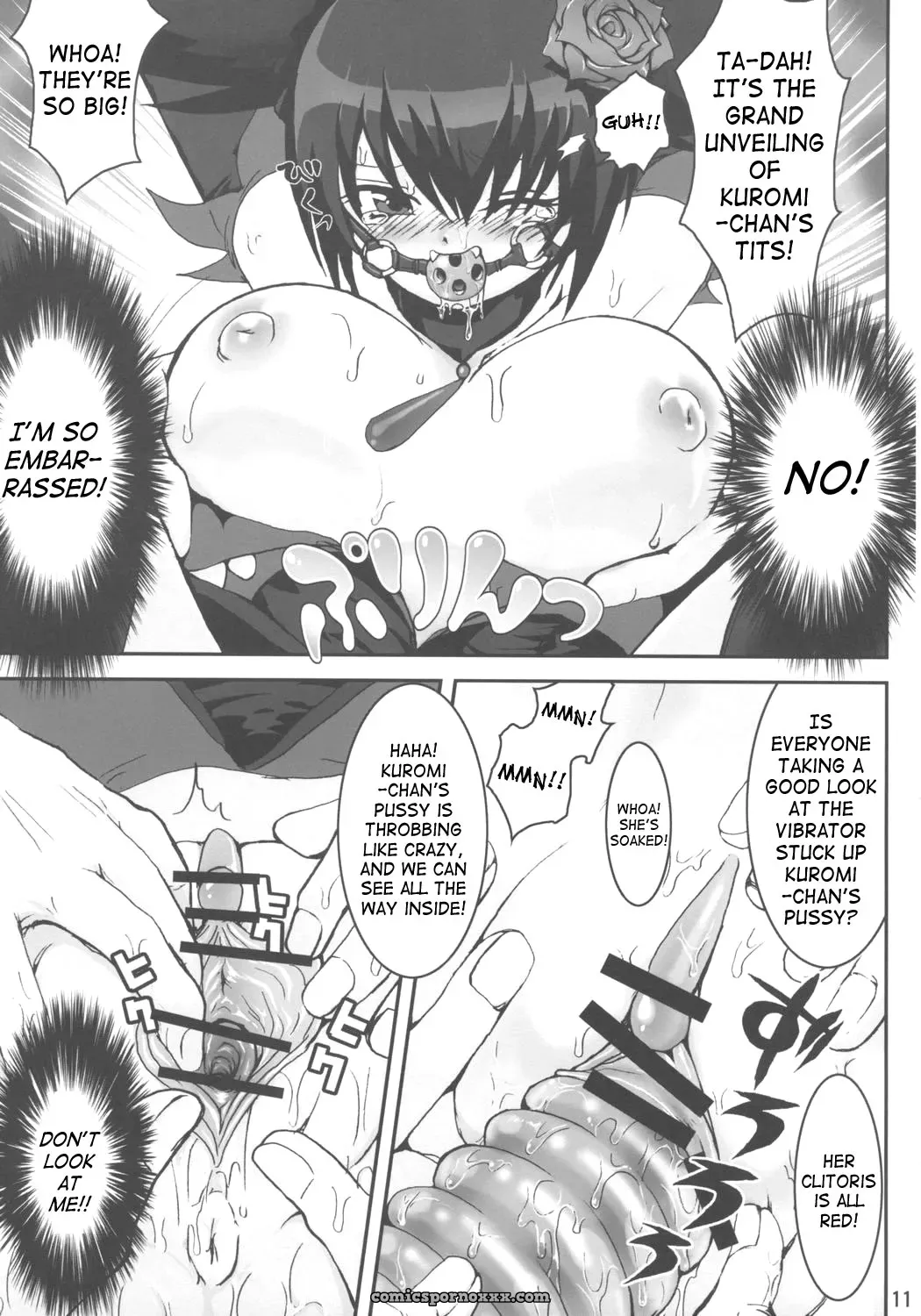 ComiComi10 URAN-FACTORY EXTRA KUROMIX Onegai My Melody SaHa - Page 10