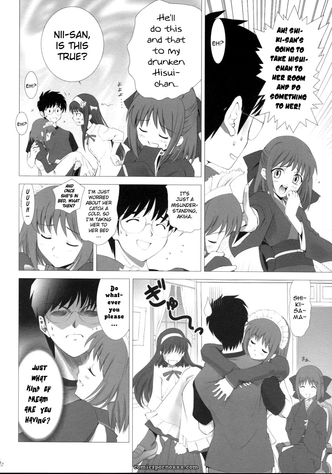 C64 Crazy Clover Club Tsukihime Complex 3 Red - Page 11