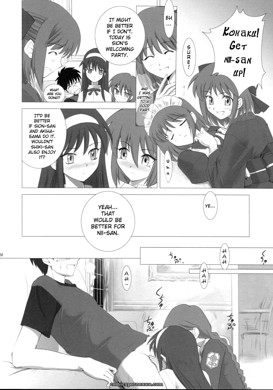 C64 Crazy Clover Club Tsukihime Complex 3 Red - Page 15
