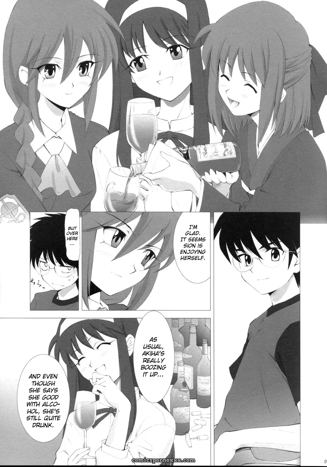 C64 Crazy Clover Club Tsukihime Complex 3 Red - Page 8