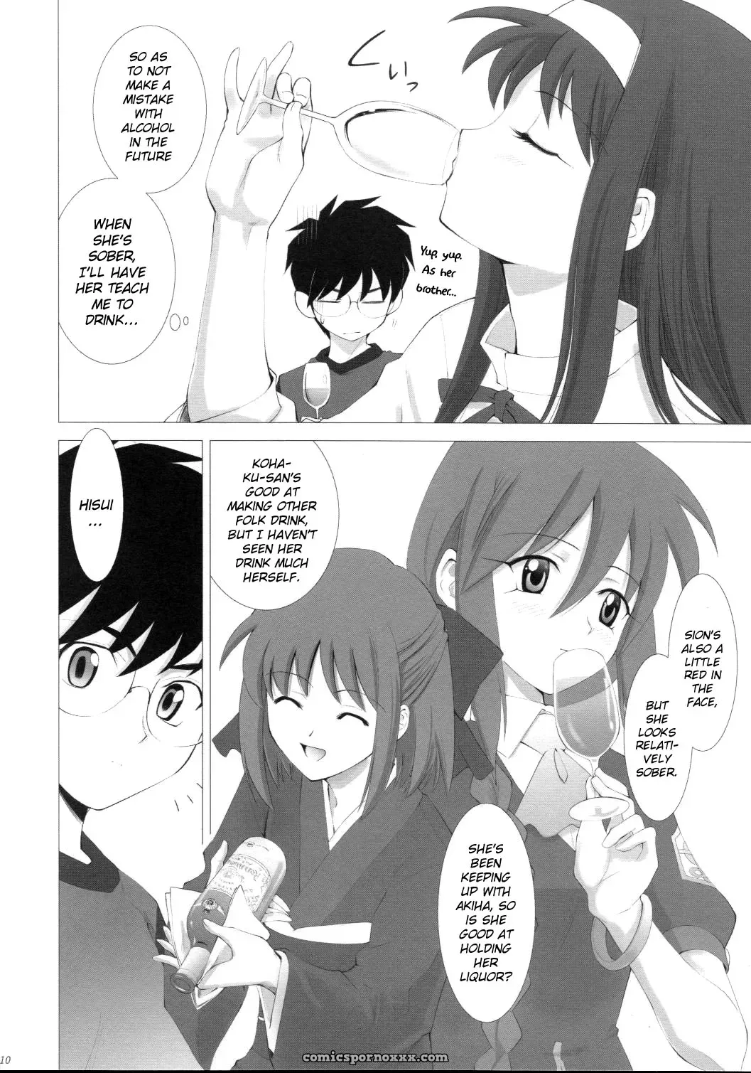 C64 Crazy Clover Club Tsukihime Complex 3 Red - Page 9