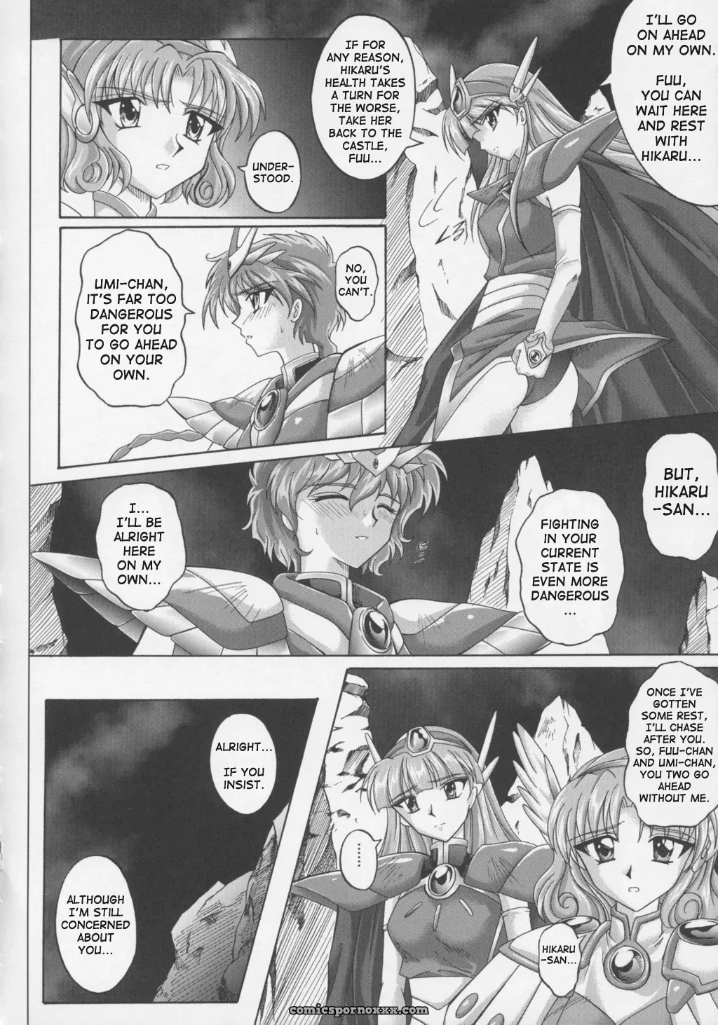 (C63) Cyclone Izumi, Reizei Centris Magic Knight Rayearth SaHa - Page 28