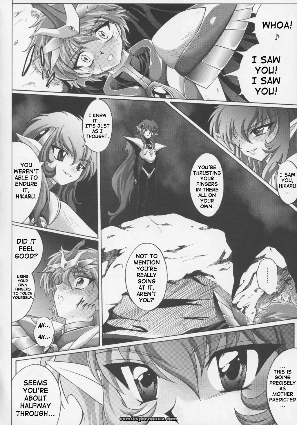 (C63) Cyclone Izumi, Reizei Centris Magic Knight Rayearth SaHa - Page 36