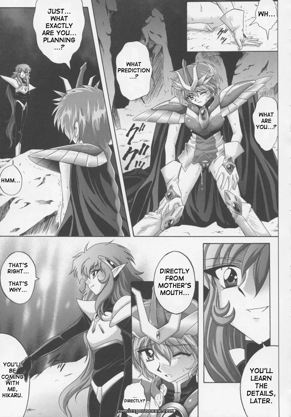 (C63) Cyclone Izumi, Reizei Centris Magic Knight Rayearth SaHa - Page 37