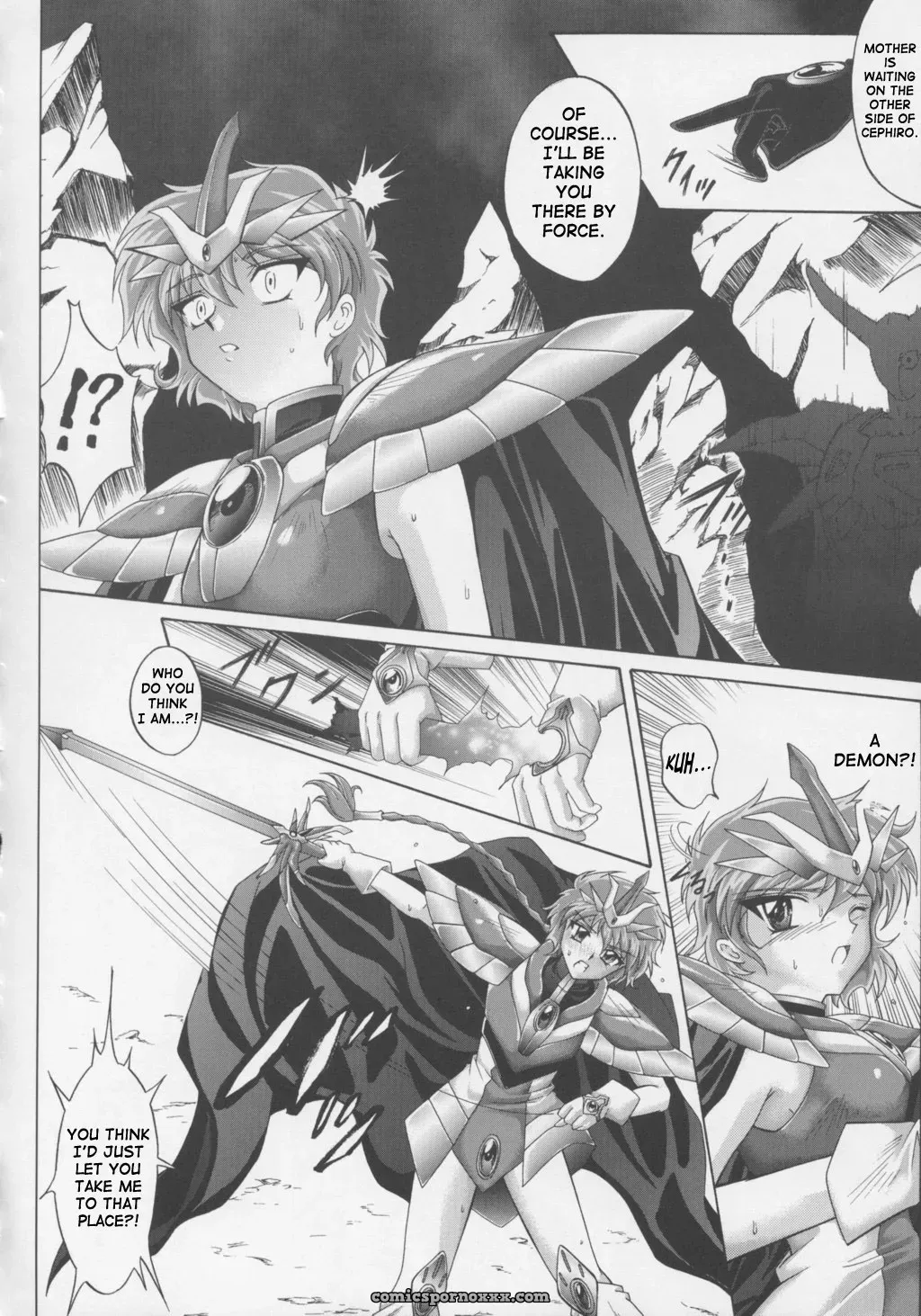 (C63) Cyclone Izumi, Reizei Centris Magic Knight Rayearth SaHa - Page 38
