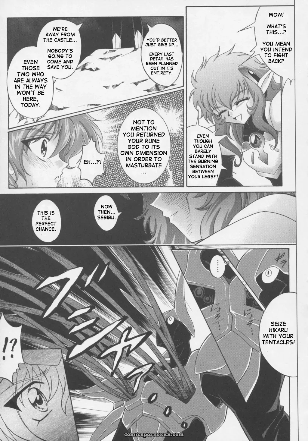 (C63) Cyclone Izumi, Reizei Centris Magic Knight Rayearth SaHa - Page 39