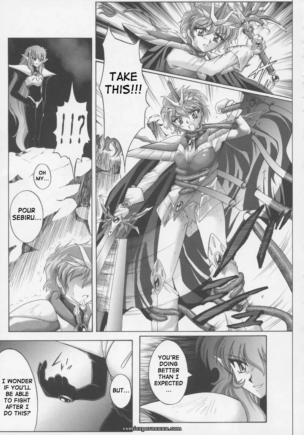 (C63) Cyclone Izumi, Reizei Centris Magic Knight Rayearth SaHa - Page 41