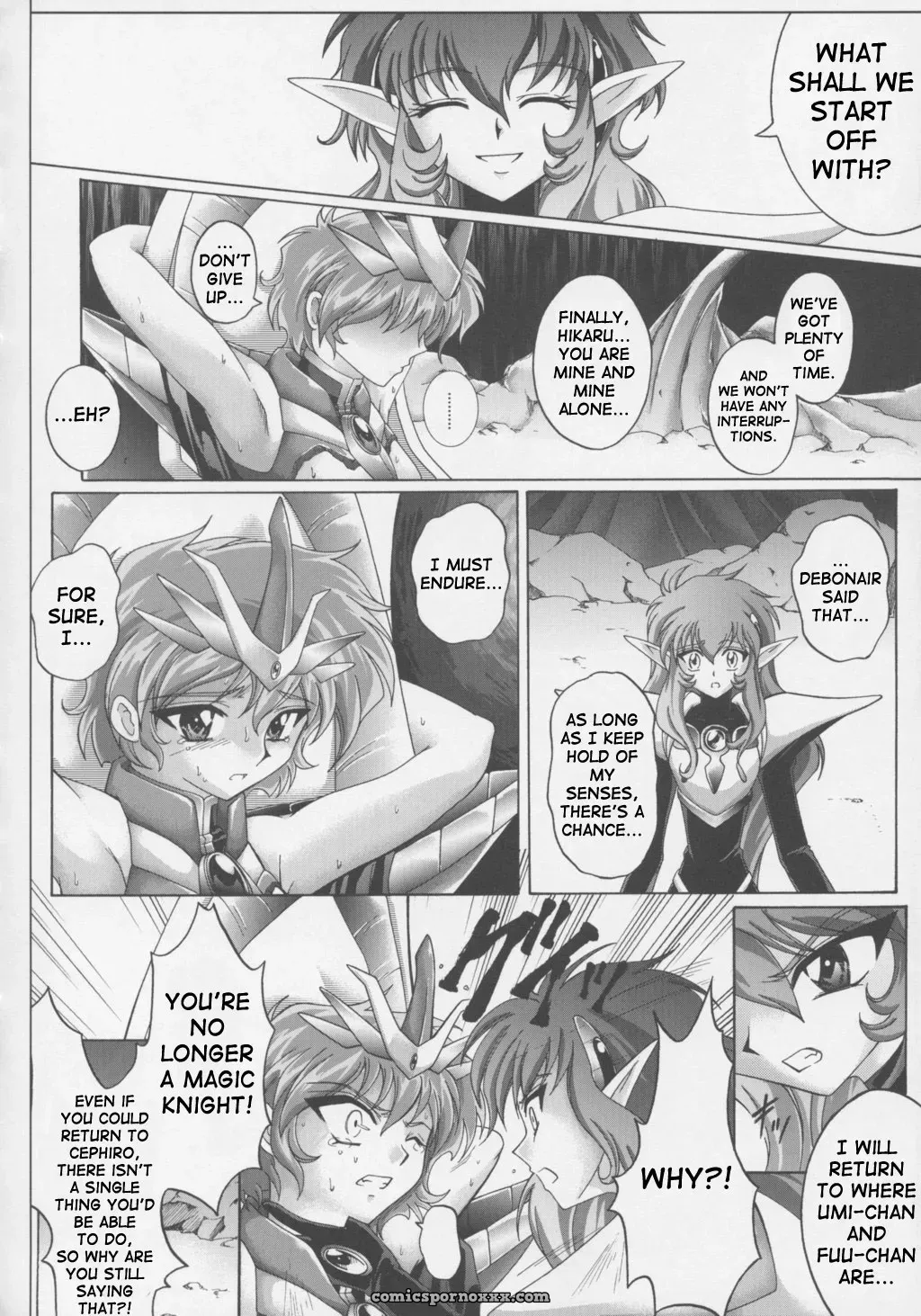 (C63) Cyclone Izumi, Reizei Centris Magic Knight Rayearth SaHa - Page 57