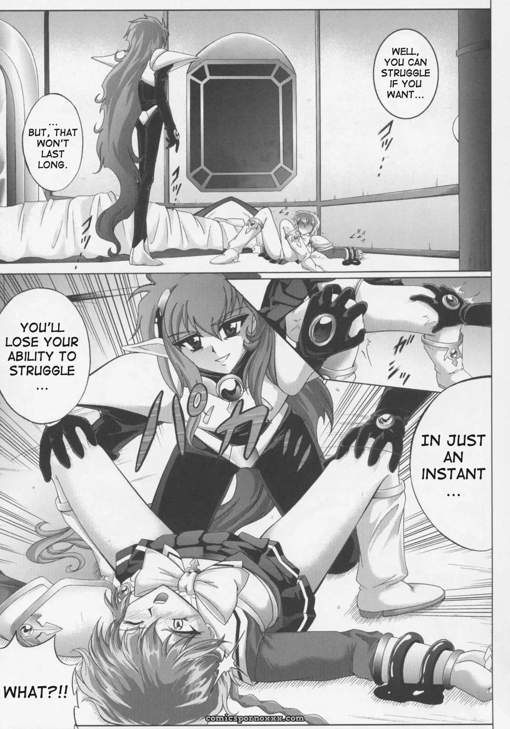 (C63) Cyclone Izumi, Reizei Centris Magic Knight Rayearth SaHa - Page 8