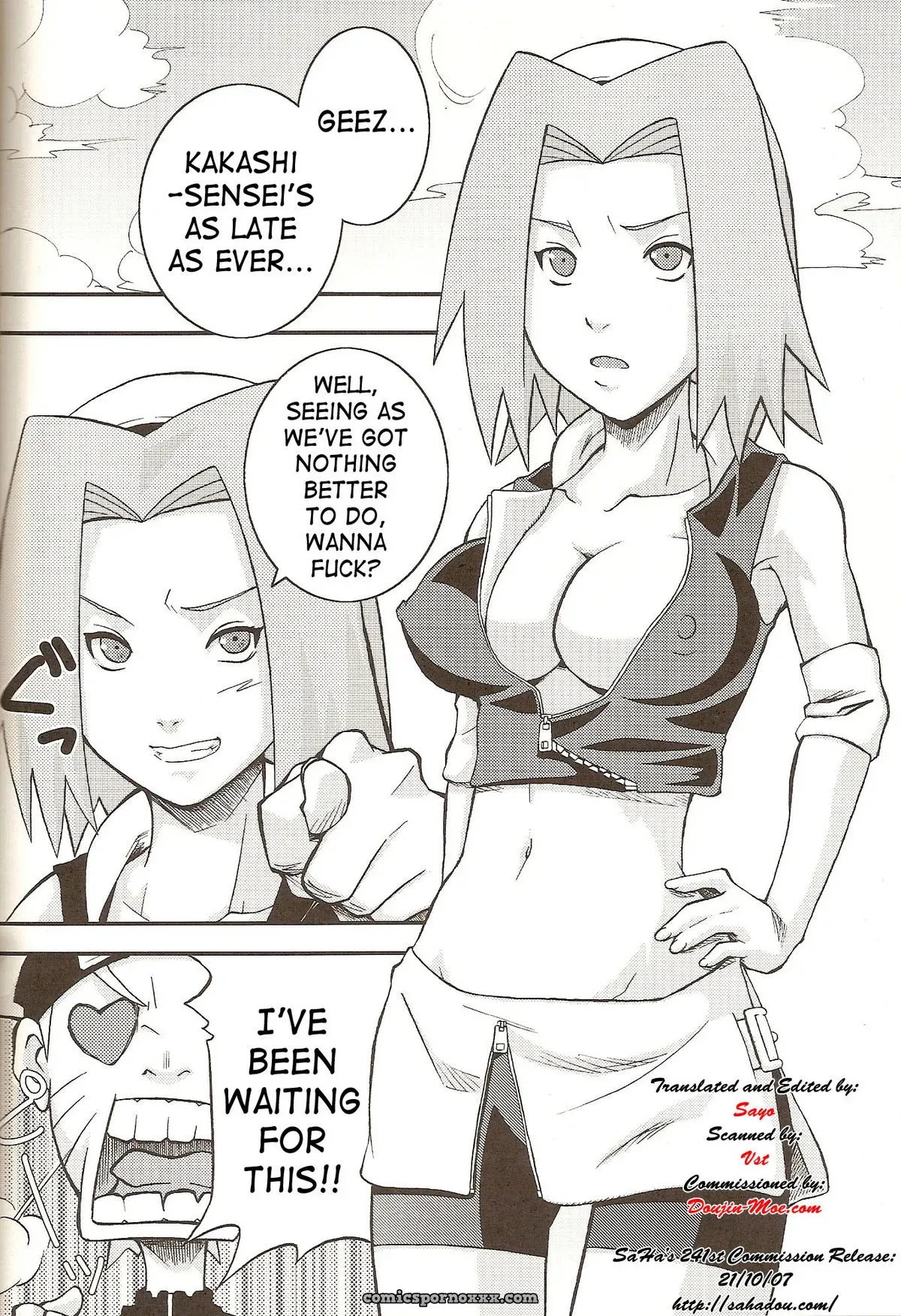 Go Tesei Ikka: Karakishi Youhei-dan Shinga Naruto - Page 5