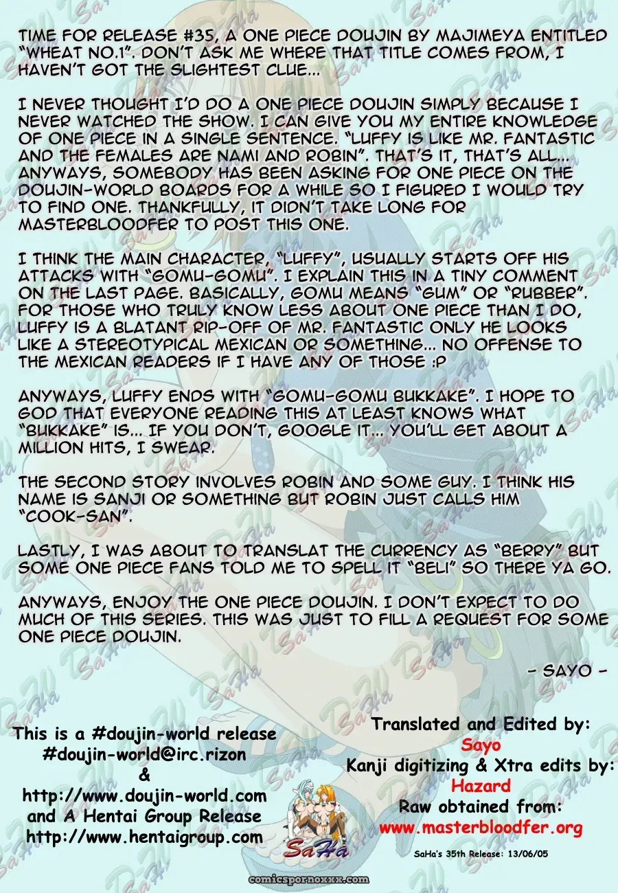 Wheat No. 1 (One Piece) Majimeya Isao - Page 4