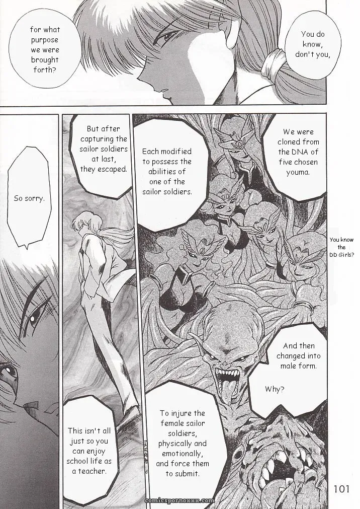 Black Dog Gold Experience: Bishoujo Senshi Sailor Moon - Page 100