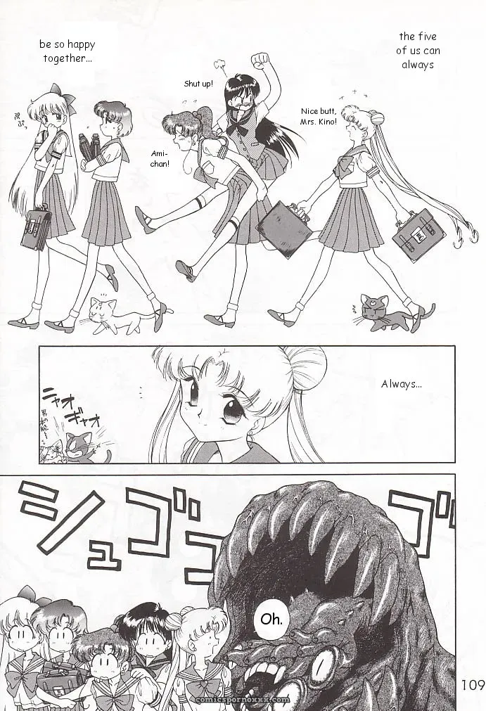 Black Dog Gold Experience: Bishoujo Senshi Sailor Moon - Page 108