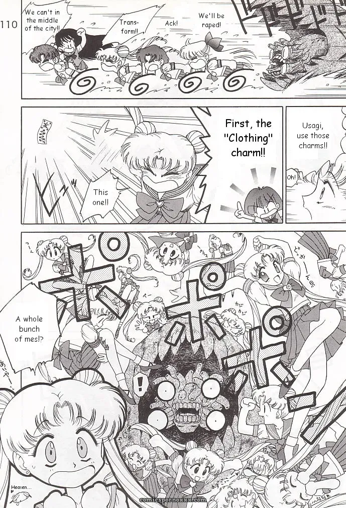 Black Dog Gold Experience: Bishoujo Senshi Sailor Moon - Page 109