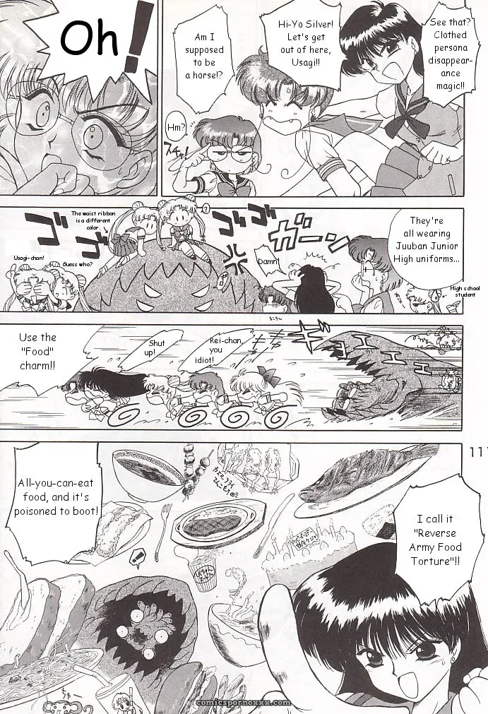 Black Dog Gold Experience: Bishoujo Senshi Sailor Moon - Page 110