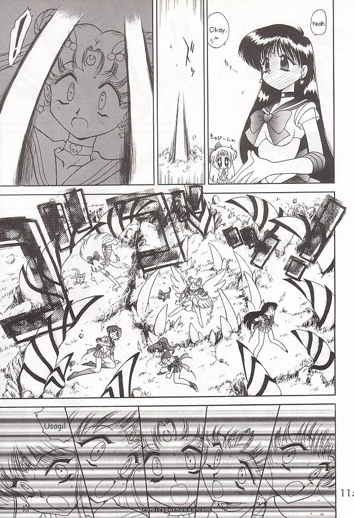 Black Dog Gold Experience: Bishoujo Senshi Sailor Moon - Page 114