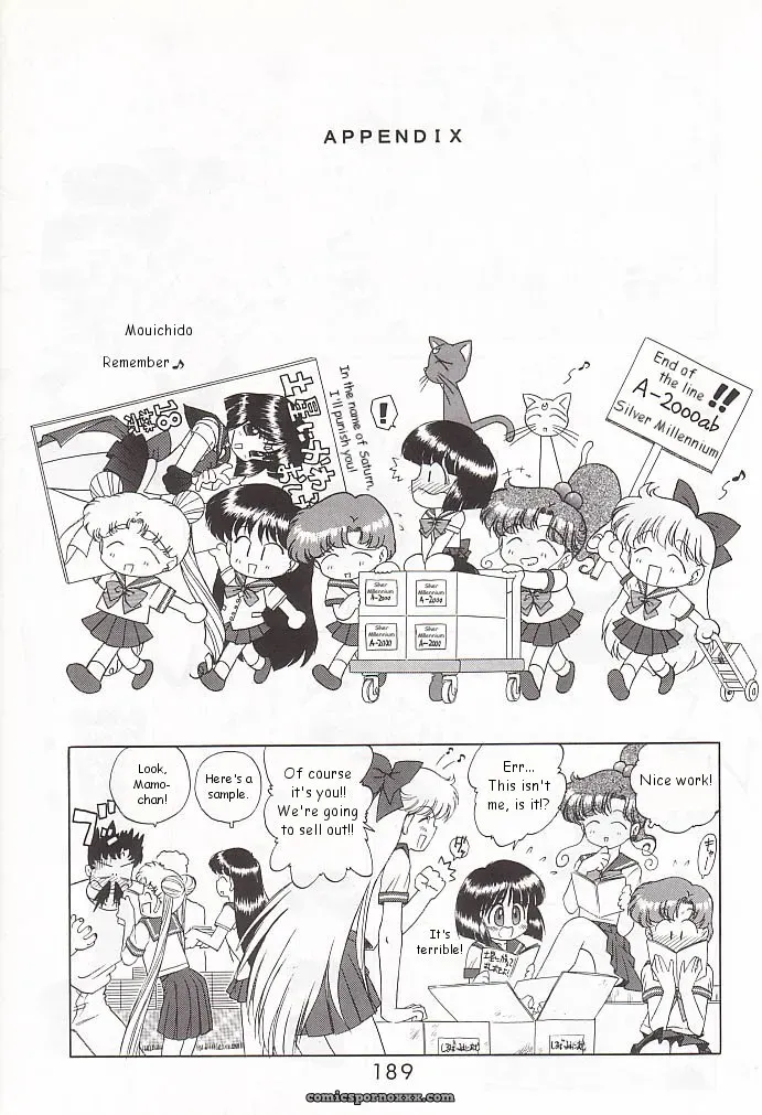 Black Dog Gold Experience: Bishoujo Senshi Sailor Moon - Page 188