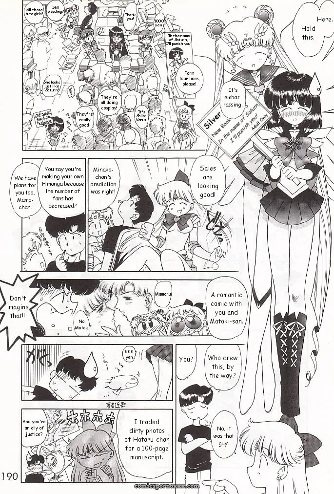 Black Dog Gold Experience: Bishoujo Senshi Sailor Moon - Page 189