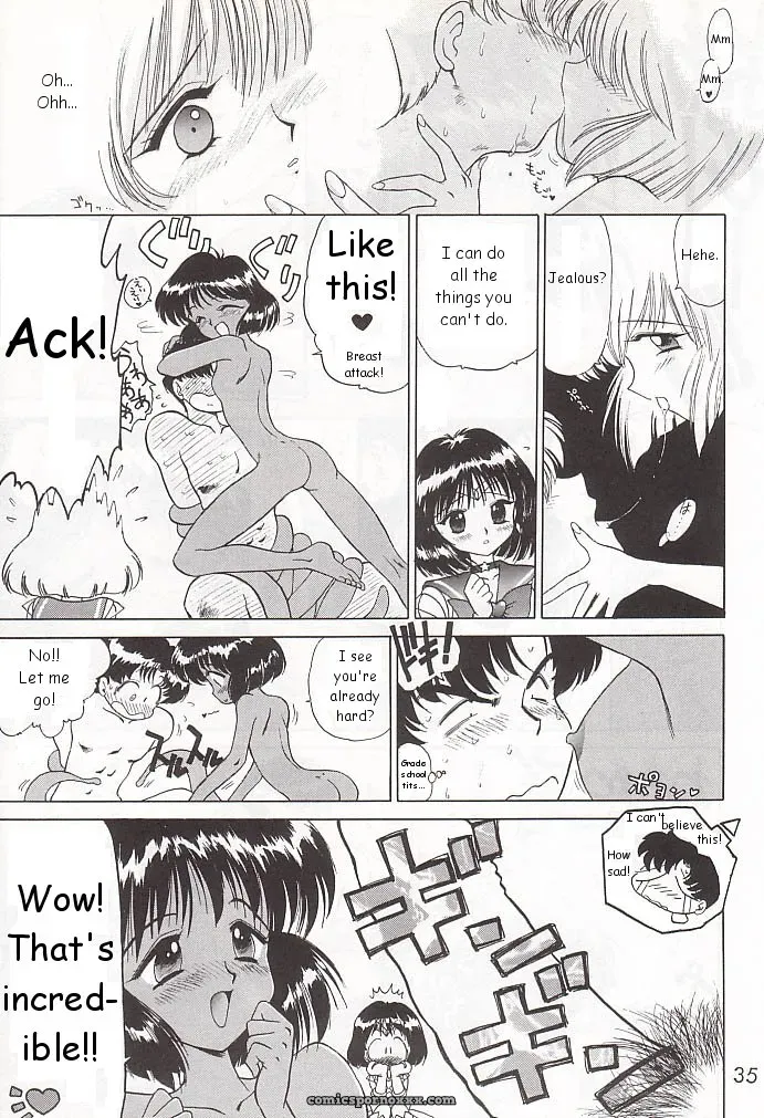 Black Dog Gold Experience: Bishoujo Senshi Sailor Moon - Page 34