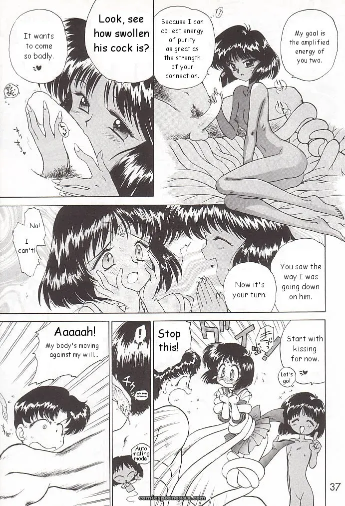 Black Dog Gold Experience: Bishoujo Senshi Sailor Moon - Page 36
