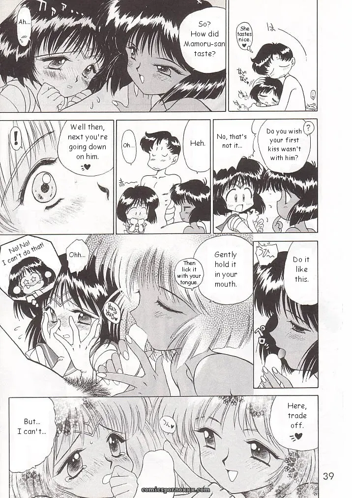 Black Dog Gold Experience: Bishoujo Senshi Sailor Moon - Page 38