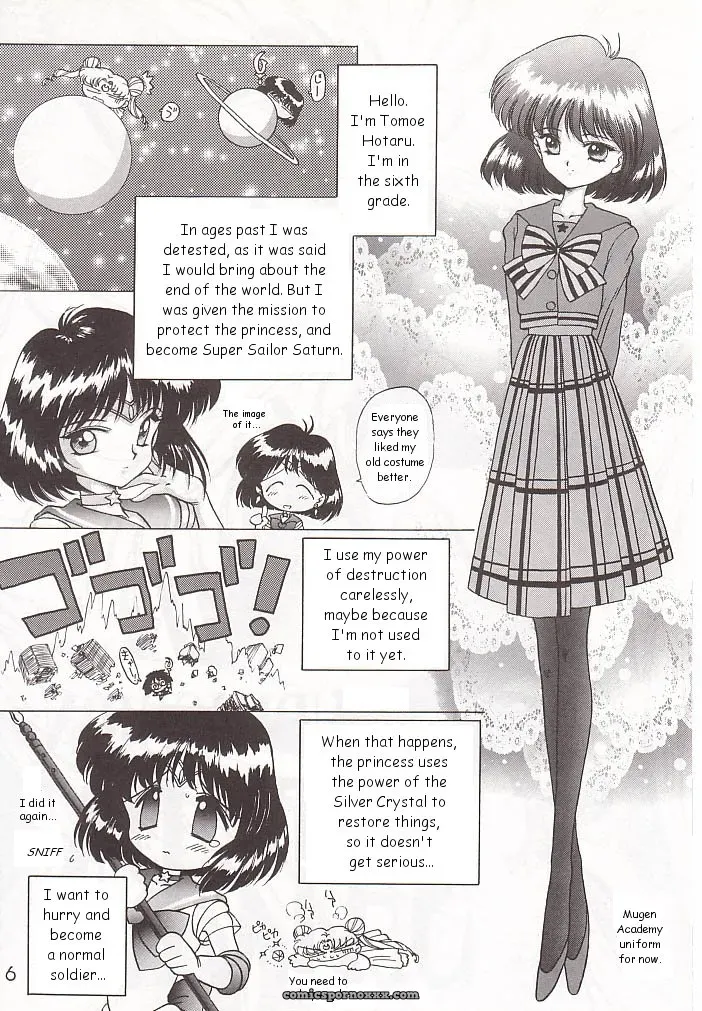 Black Dog Gold Experience: Bishoujo Senshi Sailor Moon - Page 5