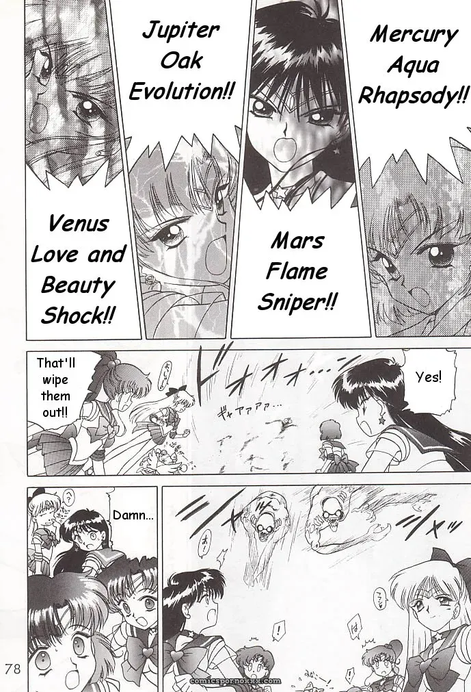 Black Dog Gold Experience: Bishoujo Senshi Sailor Moon - Page 77