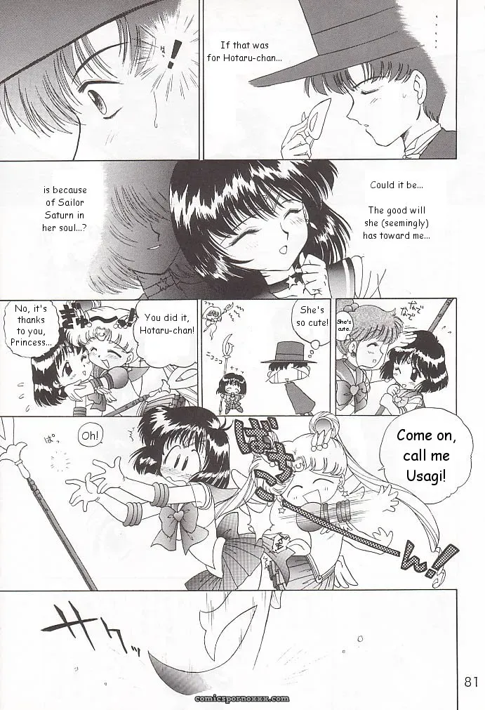 Black Dog Gold Experience: Bishoujo Senshi Sailor Moon - Page 80
