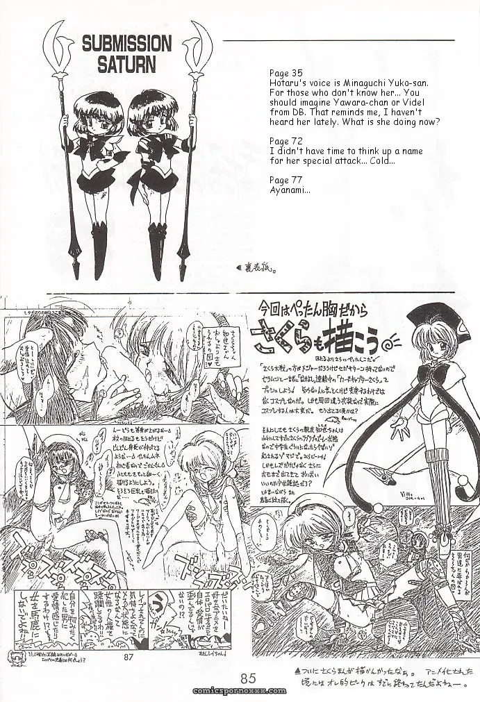 Black Dog Gold Experience: Bishoujo Senshi Sailor Moon - Page 84