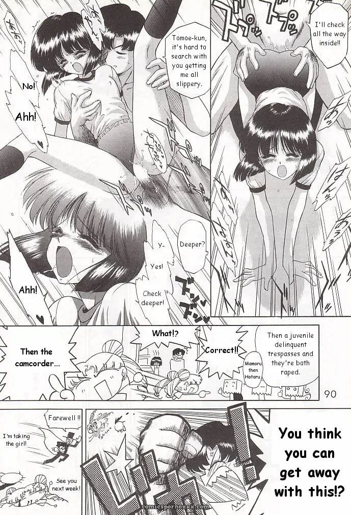 Black Dog Gold Experience: Bishoujo Senshi Sailor Moon - Page 89