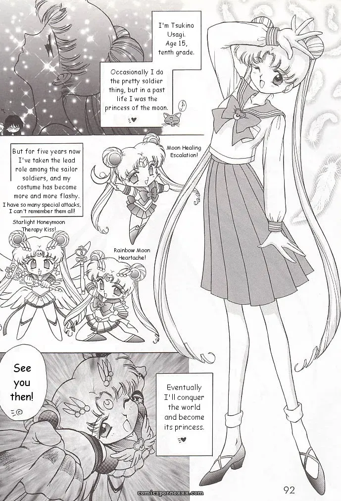 Black Dog Gold Experience: Bishoujo Senshi Sailor Moon - Page 91