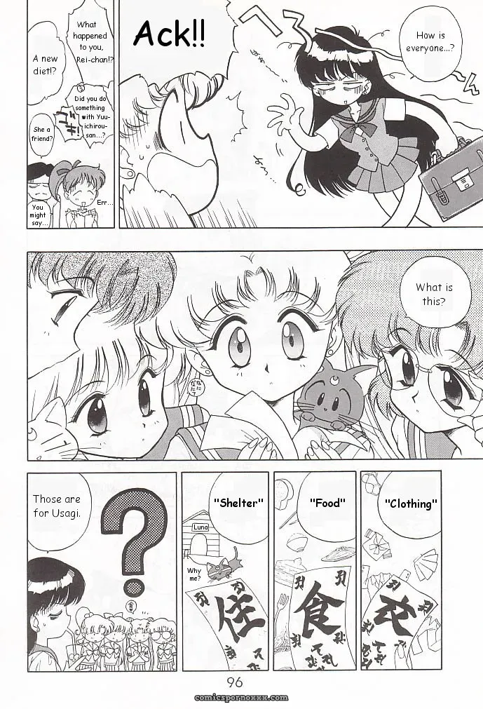 Black Dog Gold Experience: Bishoujo Senshi Sailor Moon - Page 95