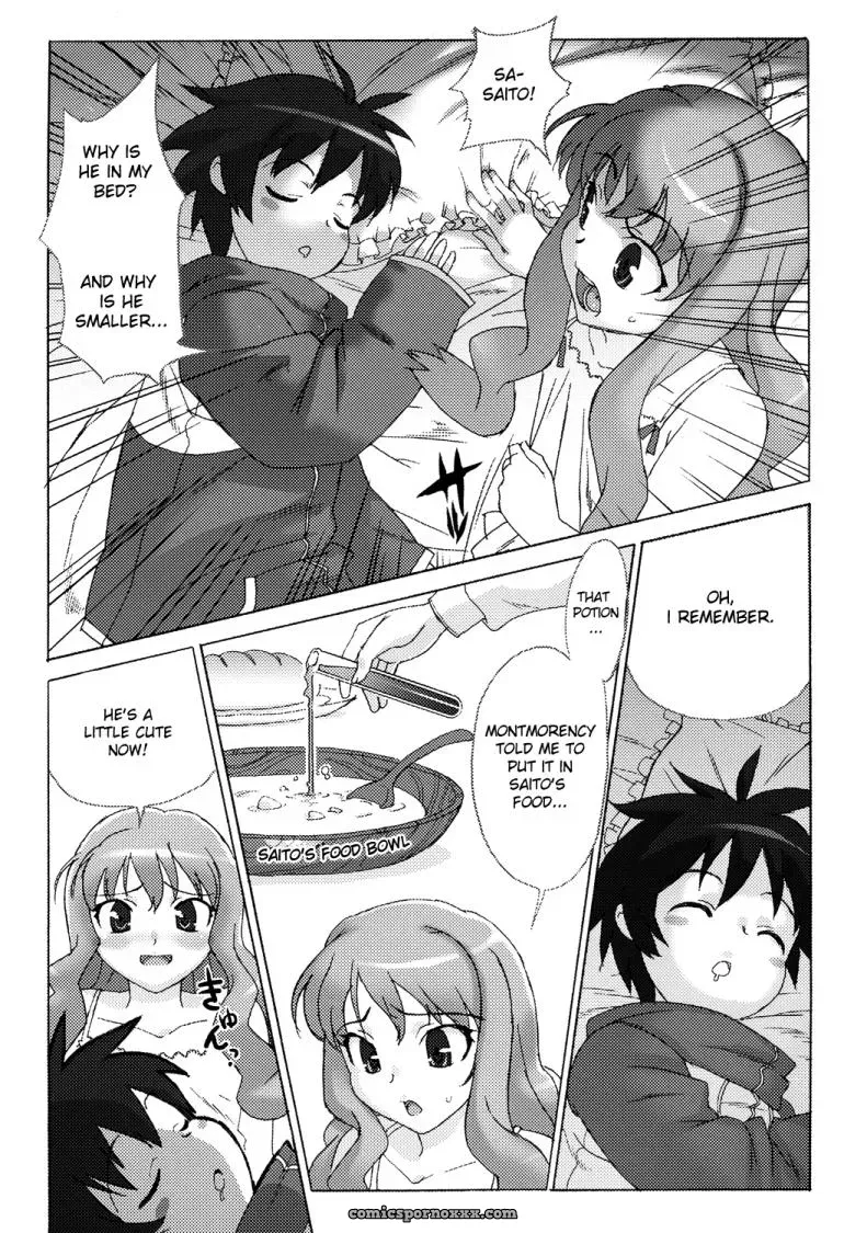 Koakuma PINK (Zero no Tsukaima) Studio Wallaby Takuji Aihd - Page 6