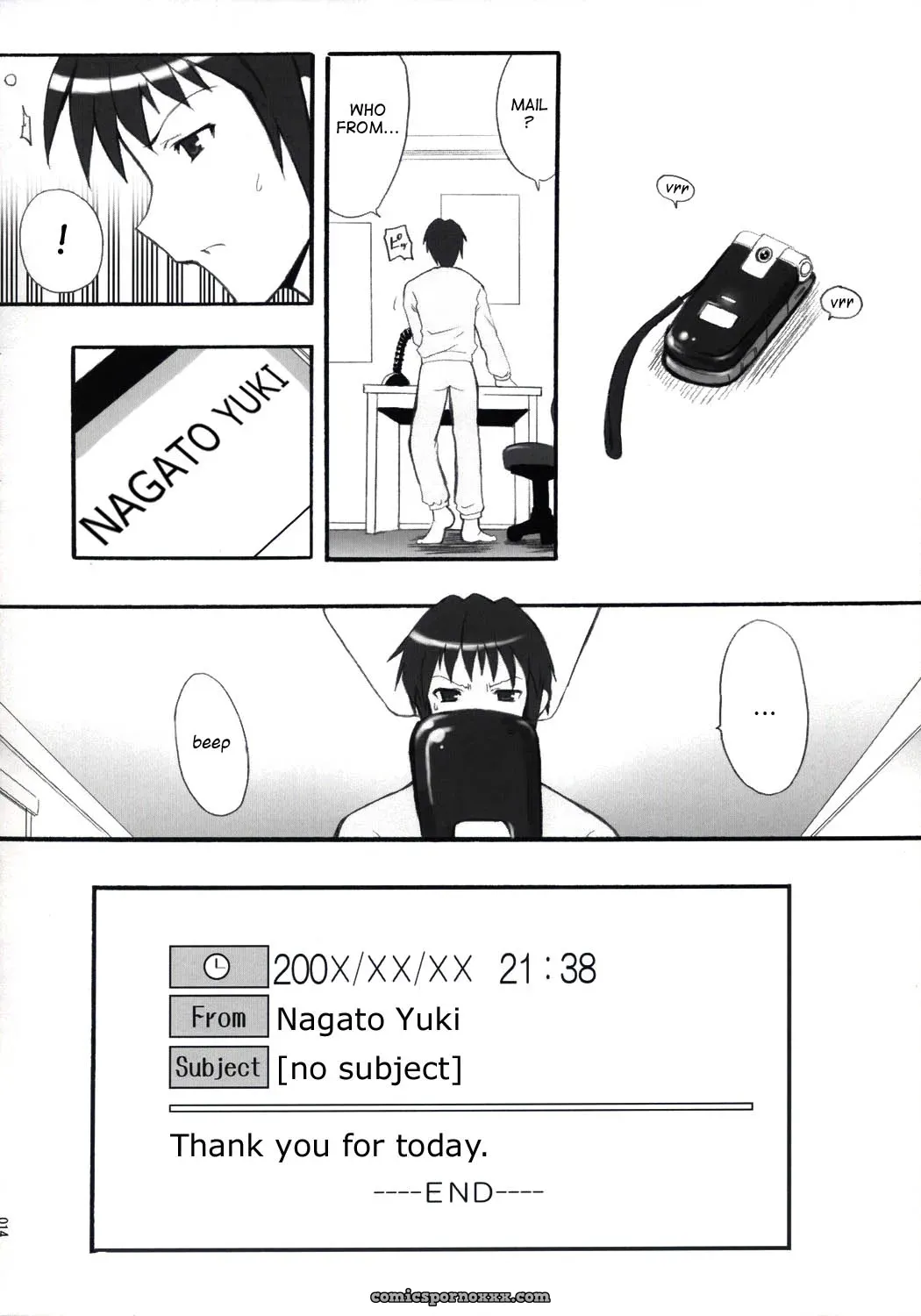 Infinity Drive: No Cold Heart – Haruhi Suzumiya - Page 13