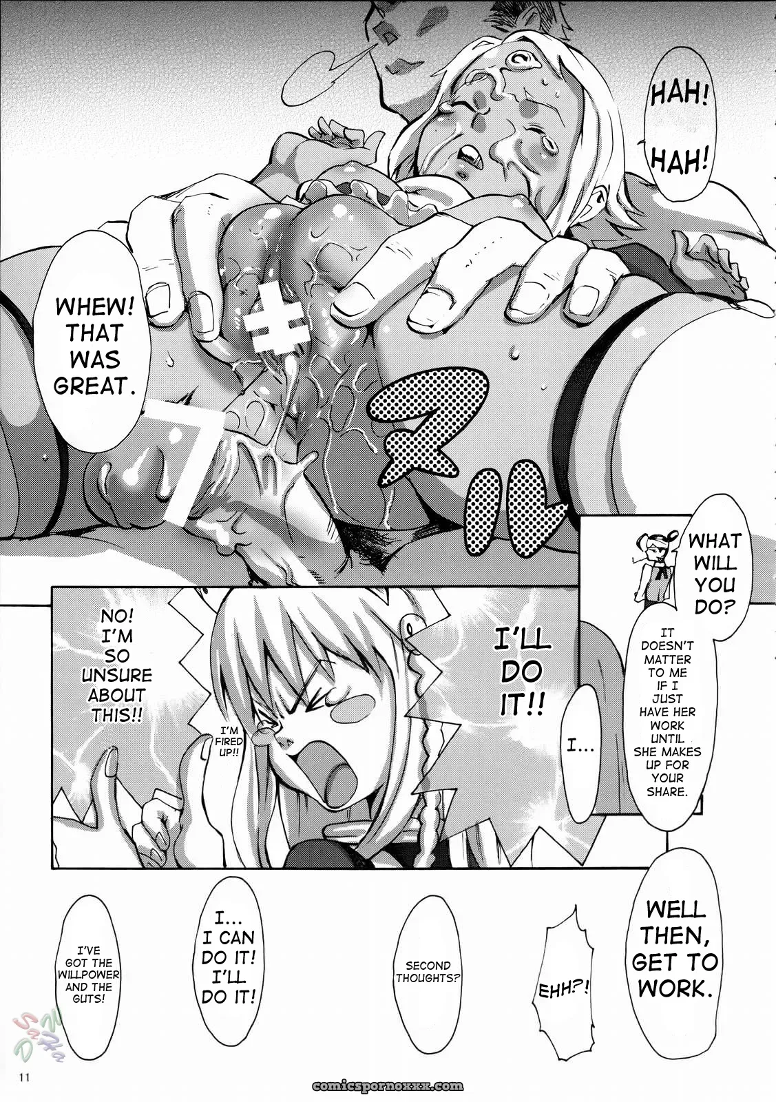 Gainamix Top wo Nerae 2! Manga Super Nekoi Mie D-W - Page 11