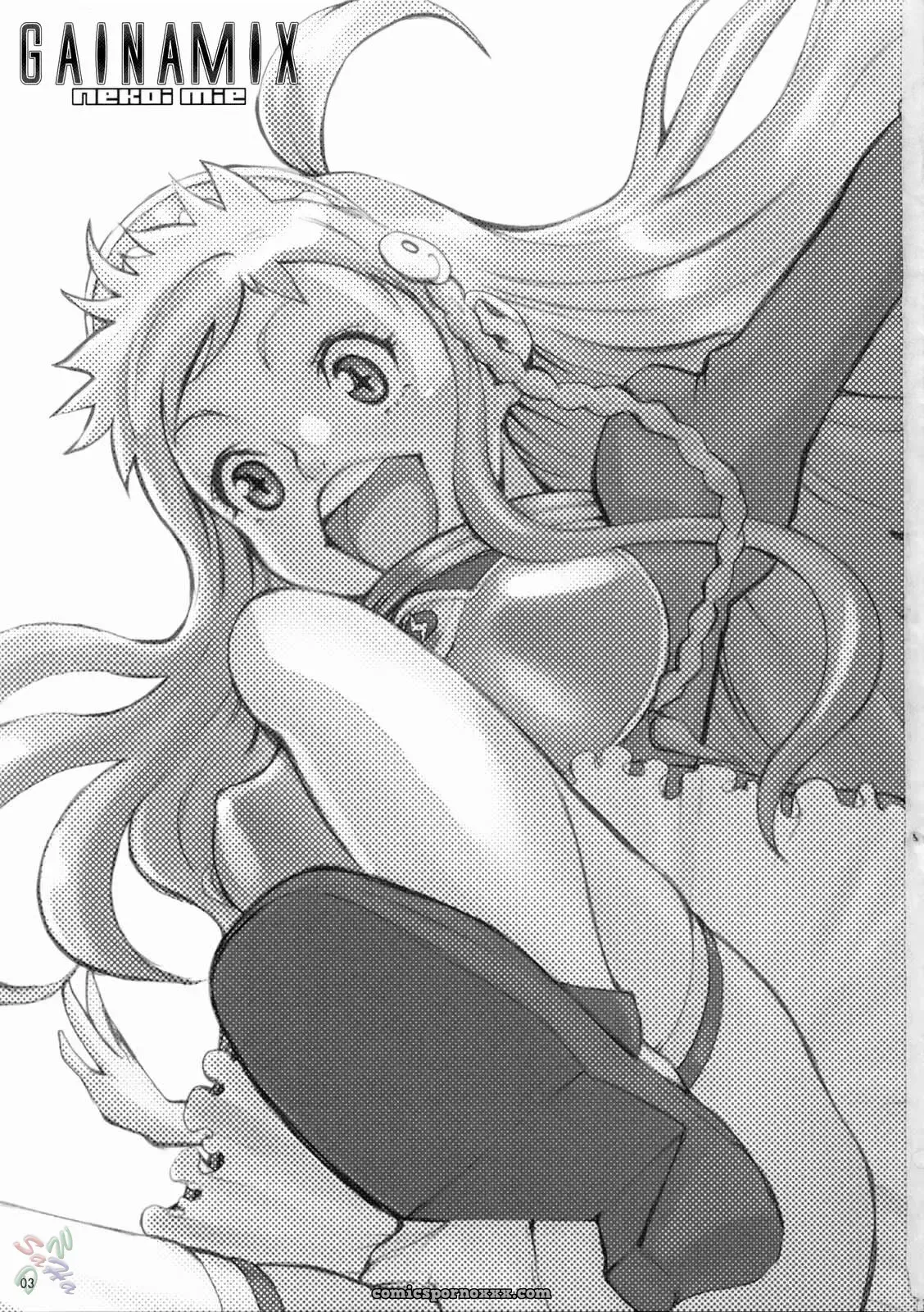 Gainamix Top wo Nerae 2! Manga Super Nekoi Mie D-W - Page 2