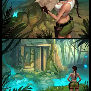 Waifunator #5 – Tomb Raider - Page 1