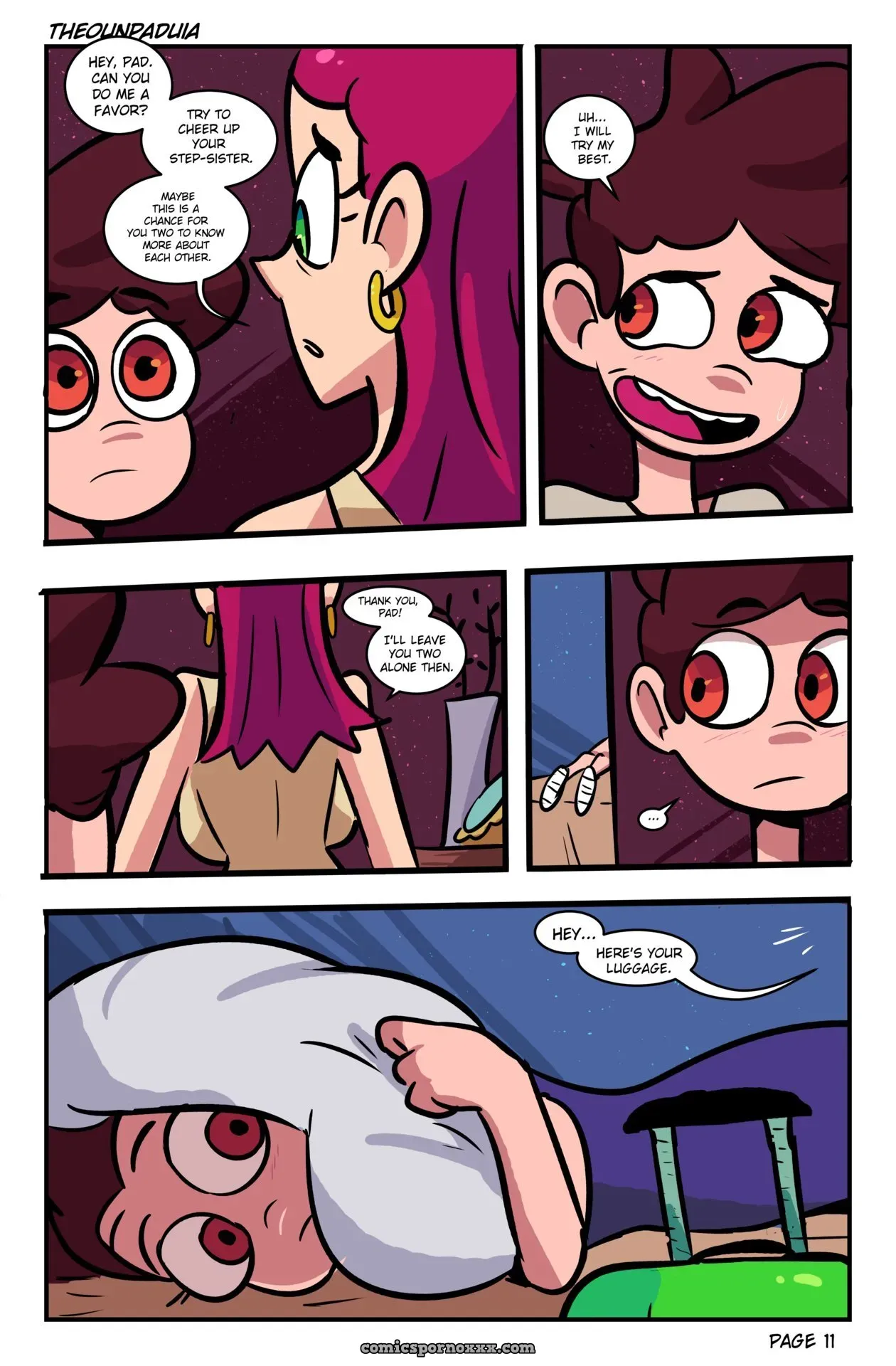 Pad’s World Fucked Up Sister Case - Page 13
