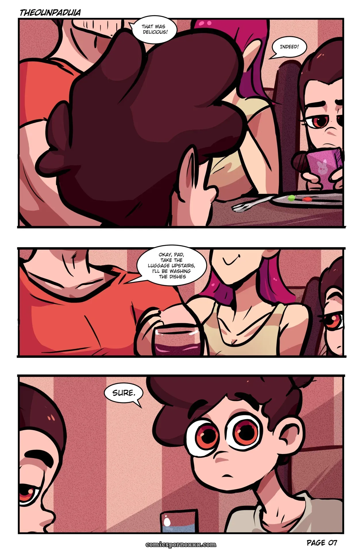 Pad’s World Fucked Up Sister Case - Page 9