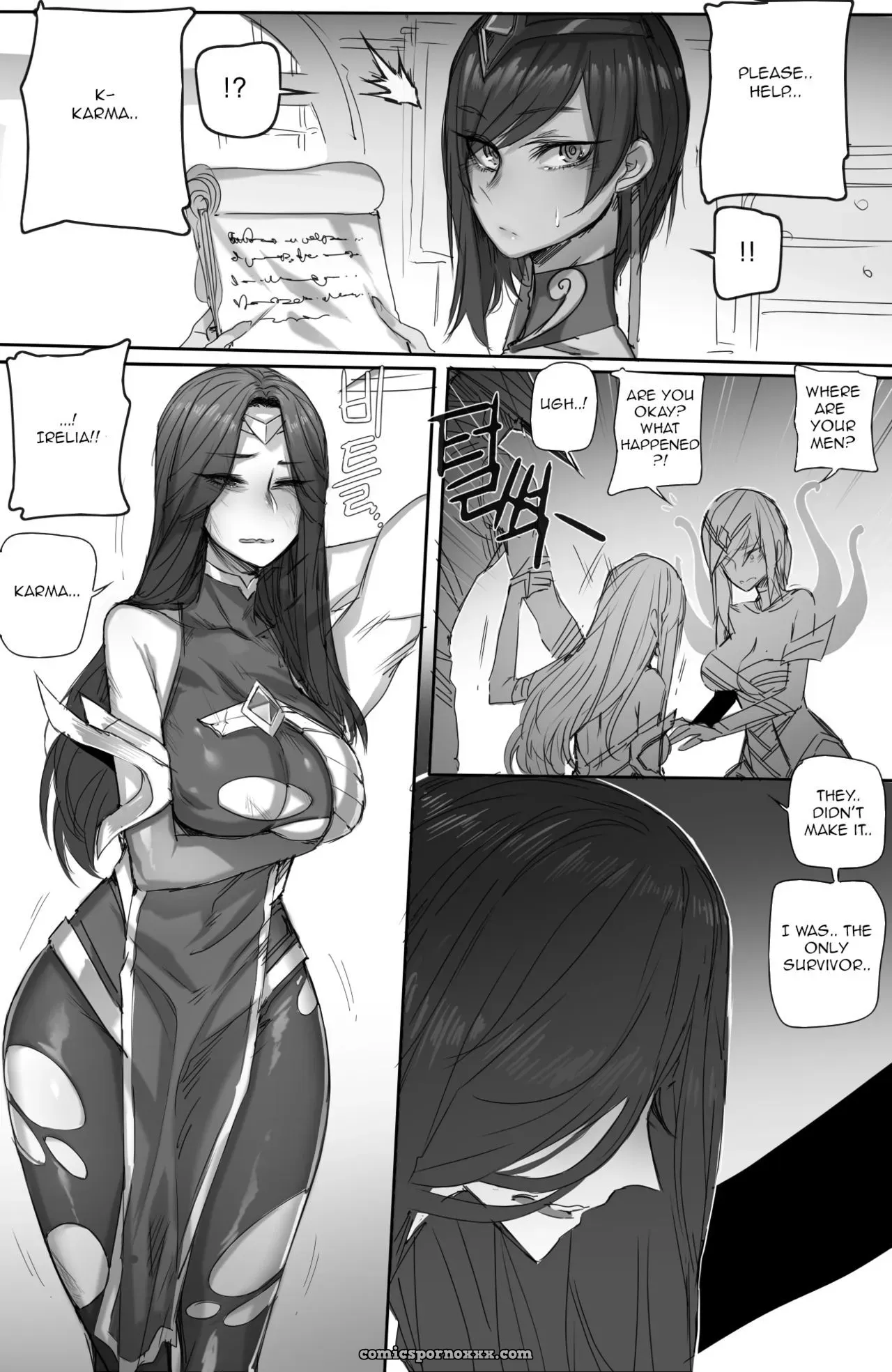 For The Noxus Irelia & Karma - Page 2